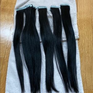 Real human hair tape in extensions